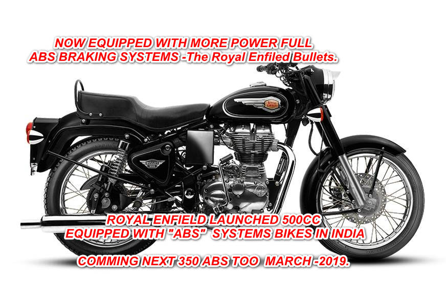 ROYAL ENFIELD LAUNCHED 500CC BULLET EQUIPPED WITH ABS